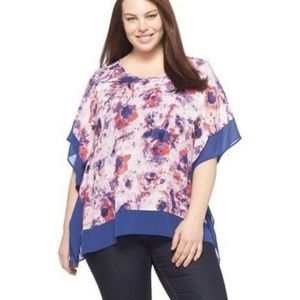 Ava and Viv watercolor top